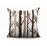 Dali Bird Reversible Indoor/Outdoor Square Pillow