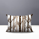 Dali Bird Reversible Indoor/Outdoor Rectangle Pillow