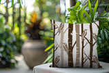 Dali Bird Reversible Indoor/Outdoor Square Pillow