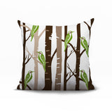 Dali Bird Reversible Indoor/Outdoor Square Pillow