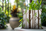 Dali Bird Reversible Indoor/Outdoor Square Pillow