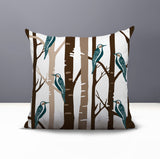 Dali Bird Reversible Indoor/Outdoor Square Pillow