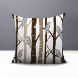 Dali Bird Reversible Indoor/Outdoor Square Pillow
