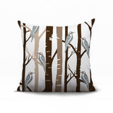 Dali Bird Reversible Indoor/Outdoor Square Pillow