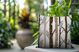 Dali Bird Reversible Indoor/Outdoor Square Pillow