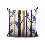 Dali Bird Reversible Indoor/Outdoor Square Pillow