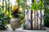 Dali Bird Reversible Indoor/Outdoor Square Pillow