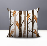Dali Bird Reversible Indoor/Outdoor Square Pillow