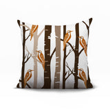 Dali Bird Reversible Indoor/Outdoor Square Pillow