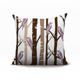 Dali Bird Reversible Indoor/Outdoor Square Pillow