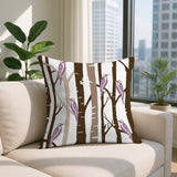 Dali Bird Reversible Indoor/Outdoor Square Pillow