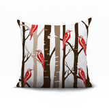 Dali Bird Reversible Indoor/Outdoor Square Pillow