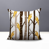 Dali Bird Reversible Indoor/Outdoor Square Pillow