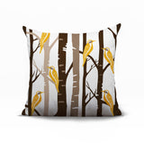 Dali Bird Reversible Indoor/Outdoor Square Pillow