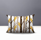 Dali Bird Reversible Indoor/Outdoor Rectangle Pillow