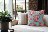 Dama Tiger Faux Suede Square Indoor Pillow