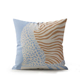 Damisa Leopard Faux Suede Square Indoor Pillow