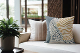Damisa Leopard Faux Suede Square Indoor Pillow