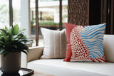 Damisa Leopard Faux Suede Square Indoor Pillow