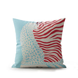 Damisa Leopard Faux Suede Square Indoor Pillow