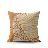 Damisa Leopard Faux Suede Square Indoor Pillow
