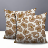 Davi Zebra Print Indoor/Outdoor Reversible Square Pillow