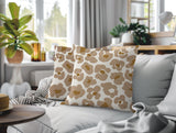 Davi Zebra Print Indoor/Outdoor Reversible Square Pillow