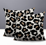 Davi Zebra Print Indoor/Outdoor Reversible Square Pillow