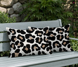 Davi Zebra Print Indoor/Outdoor Reversible Rectangular Pillow