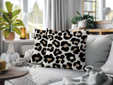 Davi Zebra Print Indoor/Outdoor Reversible Square Pillow