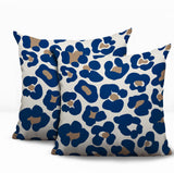 Davi Zebra Print Indoor/Outdoor Reversible Square Pillow