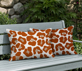 Davi Zebra Print Indoor/Outdoor Reversible Rectangular Pillow