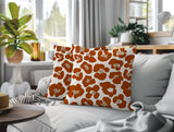 Davi Zebra Print Indoor/Outdoor Reversible Square Pillow