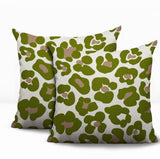 Davi Zebra Print Indoor/Outdoor Reversible Square Pillow