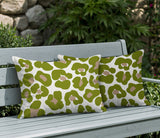 Davi Zebra Print Indoor/Outdoor Reversible Rectangular Pillow