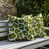 Davi Zebra Print Indoor/Outdoor Reversible Square Pillow
