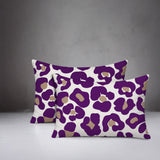 Davi Zebra Print Indoor/Outdoor Reversible Rectangular Pillow
