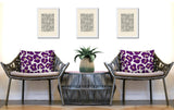 Davi Zebra Print Indoor/Outdoor Reversible Rectangular Pillow