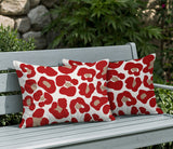 Davi Zebra Print Indoor/Outdoor Reversible Rectangular Pillow