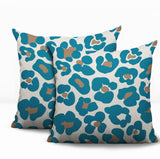 Davi Zebra Print Indoor/Outdoor Reversible Square Pillow