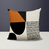 Daya Abstract Reversible Indoor/Outdoor Square Pillow