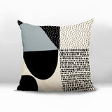 Daya Abstract Reversible Indoor/Outdoor Square Pillow