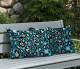 Tari Zebra Print Indoor/Outdoor Reversible Rectangular Pillow