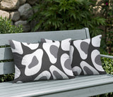 Ziny Zebra Print Indoor/Outdoor Reversible Rectangular Pillow