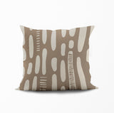 Deka Abstract Reversible Indoor/Outdoor Square Pillow Cover