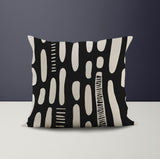 Deka Abstract Reversible Indoor/Outdoor Square Pillow Cover