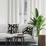 Deka Abstract Reversible Indoor/Outdoor Square Pillow Cover