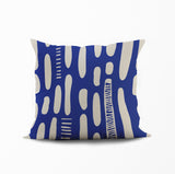 Deka Abstract Reversible Indoor/Outdoor Square Pillow Cover