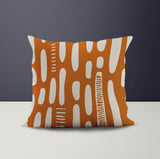 Deka Abstract Reversible Indoor/Outdoor Square Pillow Cover