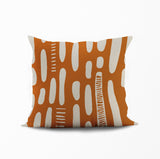 Deka Abstract Reversible Indoor/Outdoor Square Pillow Cover
